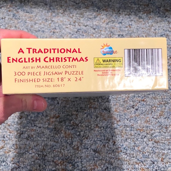 “A Traditional English Christmas” 300 pc puzzle by Marcello Conti - Picture 4 of 4